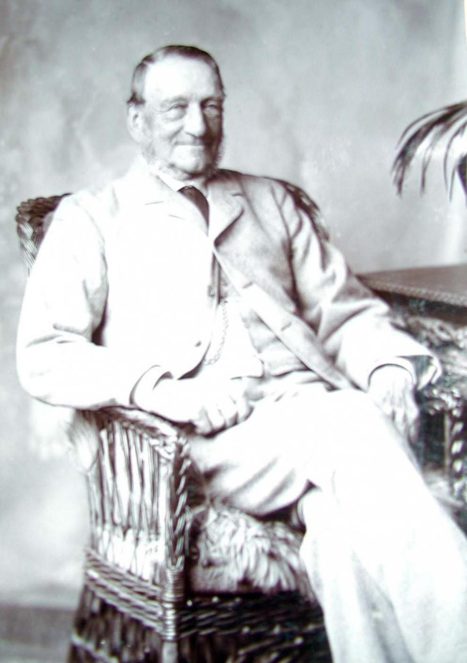 Robert Davis took over Rectory Farm after his father Daniel
