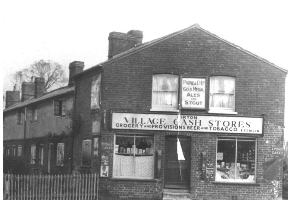 Andrews shop on the corner of Town St and Wet Lane
