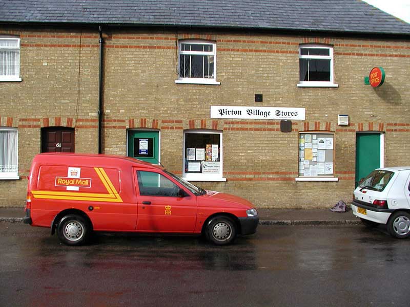 Pirton Village Stores combines the post office and general stores.