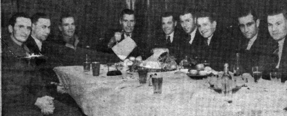 May Cook's dinner for POWs in the Fox