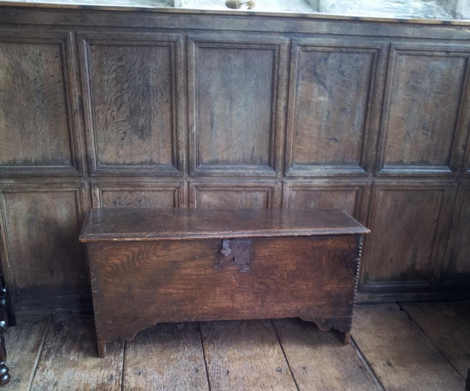 In the 17th century most houses had coffers and chests for storage
